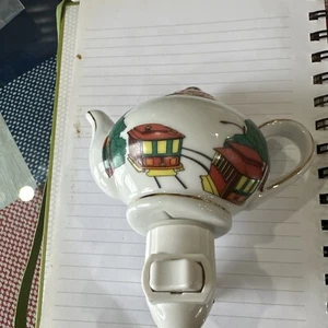 Vintage Teapot San Francisco Night Light Small Chip On Back((27) - Picture 1 of 5