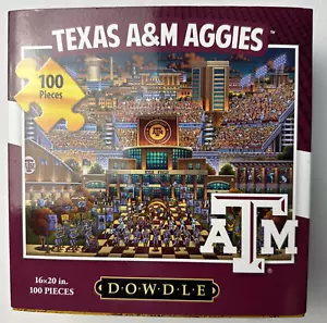 Dowdle Jigsaw Puzzle Texas A&M Aggies 100 Piece New Sealed - Picture 1 of 10