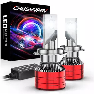 LED Headlight Kit H7 6000K White High Beam Bulbs for Ford Escape 2005-2007 - Bild 1 von 11