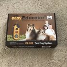 Easy Educator EZ-902 Dog Training Trainer System 1/2 Mile 2 Dog. FOR PARTS ONLY!