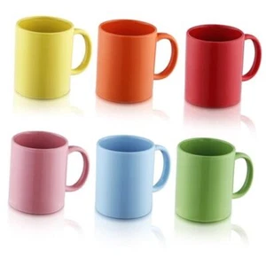 Coffee Mugs Set of 6 Pieces 12oz, Ceramic Cups with Handle for Latte, Hot Tea,  - Picture 1 of 8