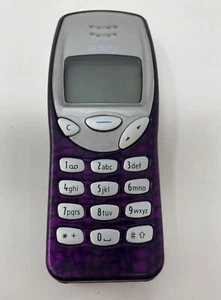 VINTAGE RARE PURPLE NOKIA 3310 MOBILE PHONE - UNTESTED - Zdjęcie 1 z 4
