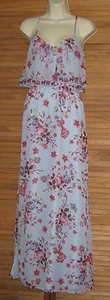 Princess Vera Wang Sleeveless Boho Maxi Dress Gown Size JR S-L NWT #CL170 - Picture 1 of 6
