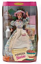 1995 Second Edition Pioneer Barbie Puppe / American Stories / Mattel 14756, NrfB