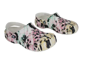 Sandali CROCS Baya unisex Crocband uomo 5 donna 7 grafica vernice splash zoccoli - Foto 1 di 12