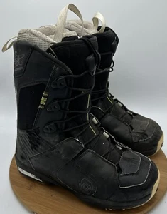 Salomon Snowboard Boots Maori CustomFit Men’s Size 6.5 Mondo 25 Black - Picture 1 of 9