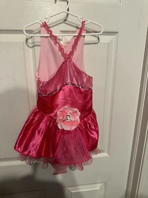 Disney Rosetta Flower Fairy Costume Child Size Small 4-6 Tinker Bell Flaw - Image 1 of 4