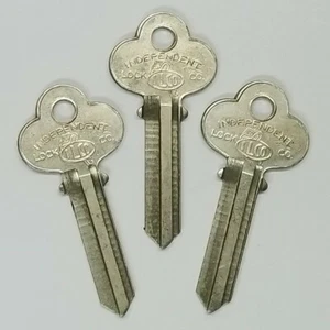 ilco Marke Vintage Schlüsselrohlinge, CO6, Schlosser, 3er Set - Bild 1 von 6