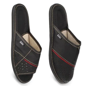 Hausschuhe Herren Leder offen geschlossen bis Gr. 50 Pantoffel Premium filsko