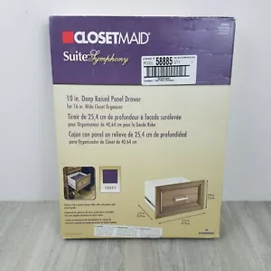 ClosetMaid 58885 Suite Symphony Drawer Natural Gray 10" Deep x 16" Wide NEW - Picture 1 of 6