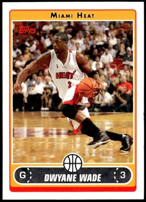 2006-07 Topps #100 Dwyane Wade E1 - Image 1 of 2