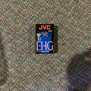 JVC TC-30 EHG Compact VHS tape 90 minute VHS-C Factory Sealed - Picture 1 of 3