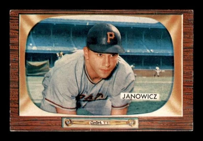 1955 Bowman #114 Vic Janowicz   G/VG X3511234 - Image 1 of 3
