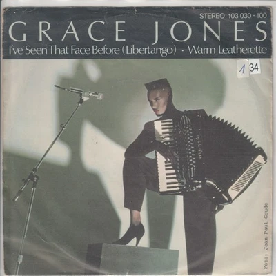 Grace Jones – I´ve seen that face before (Libertango) – Warm leatherette – 7“ - Bild 1 von 2