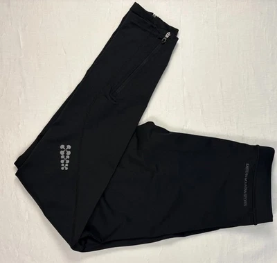 Eastern Mountain Sports EMS Mujer’s Negro Correr Leggings Ropa Activa Pequeña Foto 1 de 4