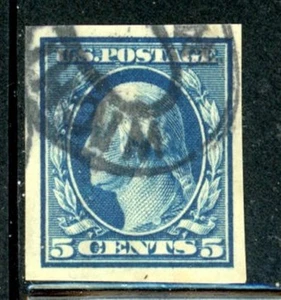 US Scott # 347 - Used - Nice Centering - CV=$32.50 (8-C254) - Picture 1 of 2