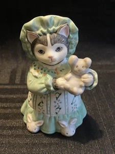 Figurina vintage Kitty Cucumber Bedtime Ellie 1987 - Foto 1 di 8