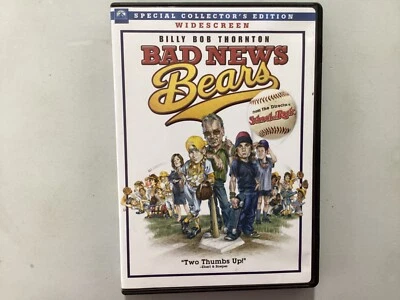 Bad News Bears DVD Billy Bob Thornton Greg Kinnear Paramount Studios 2005 - Image 1 of 2