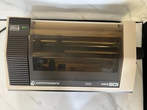 Vintage Commodore MPS-801 Dot Matrix Printer - Picture 1 of 11