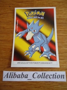 POKEMON dunkin boomer trading card sticker 2000 Carte # 55 ENTORON AKWAKWAK - Picture 1 of 1