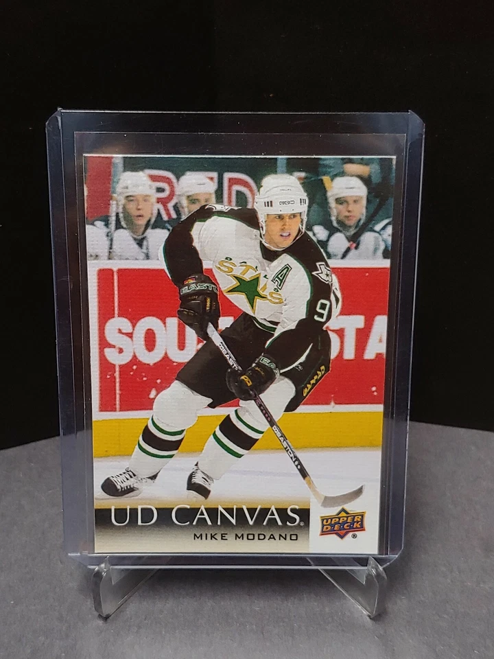18-19 Upper Deck Canvas #C253 Mike Modano RS - Image 1 of 2