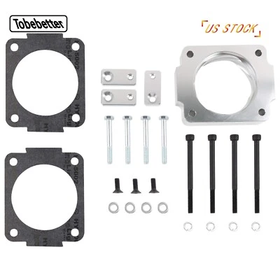 Billet Throttle Body Spacer Kit Fit for Ford Expedition F150 4.6L 5.4L 1997-2004 - Image 1 of 4