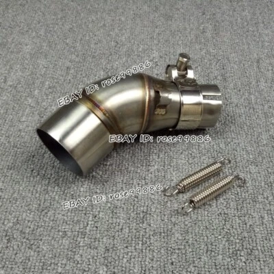 Slip For Yamaha YZF R3 R25 MT03 MT25 2016-2025 Motorcycle Exhaust Mid Link Pipe - Image 1 of 4