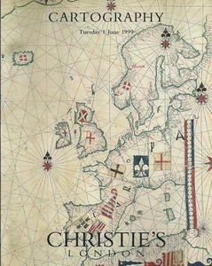 CHRISTIE'S London CARTOGRAPHY Maps Atlases Globes Auction Catalog 1999 - Imagen 1 de 1