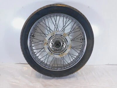 2001-2007 Honda VT750 Shadow 750 VT750DC Spirit Spoked Front Wheel & Rim - Bent - Image 1 of 4