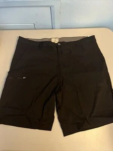 Weatherproof Vintage Hybrid Packable Stretch Trail Shorts Black Men's 40 - Picture 1 of 3