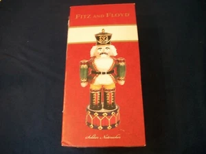 FITZ & FLOYD Soldier Nutcracker 14.5" Tall 2018 #49-804 NIOB - Picture 1 of 4