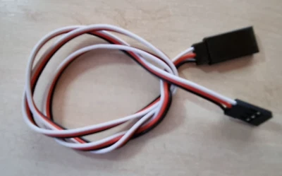 3 Pin ca. 50 cm Futaba JR Dupont RC Servo Verlängerung Kabel - Bild 1 von 4