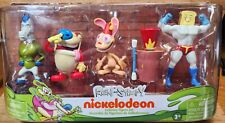 REN & STIMPY COLLECTOR 5 FIGURE SET 2017 NEW FACTORY SEALED NICKELODEON