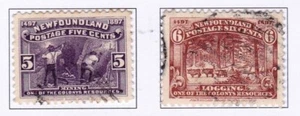 Newfoundland 1897 5c and 6c (C061) - Picture 1 of 1