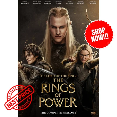 DVD Bluray The Lord of the Rings: The Rings of Power Complete Series Season 2 - Image 1 of 4