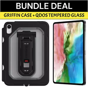 Griffin iPad (Mini A17 PRO) 2024 Case 7th Generation Kids Shockproof Stand Cover - Picture 1 of 15