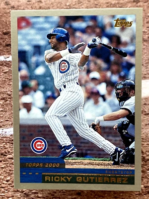 2000 Topps Traded & Rookies Rickey Gutierrez #T96 - Image 1 of 2