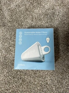 New Sealed SOMA Sustainable Water Filter Replacement 2 Pack - Picture 1 of 6