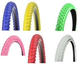 2x Kenda K-50 20" Neumáticos BMX 57-406 - 20x2.125" Niños MTB Manta Amarillo,Rojo,Azul - Imagen 1 de 8