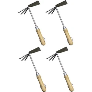 Garden Guru Hand Cultivator Hoe Tiller Tool - Stainless Steel, Rust Resistant - Picture 1 of 5