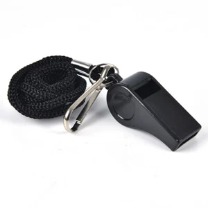 Football Soccer Sports Referee Plastic Whistle Lanyard Emergency Loud SouU-l2 - Picture 1 of 8