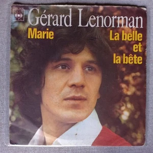 Gerard Lenorman – La Belle Et La Bete [1975] Vinyl 7" Single Chanson France CBS - Picture 1 of 4