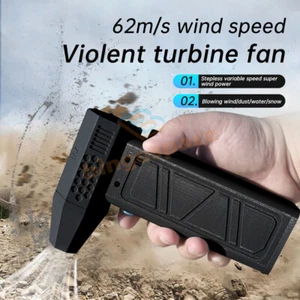 140000RPM 62m/s Jet Turbo Fan Electric Air Blower Duster Cleaner Rechargeable - Picture 1 of 20