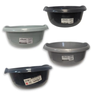 32cm Wham Plastic Colourful Washing Up Bowl Round Shape Kitchen Basin Sink - Picture 1 of 8