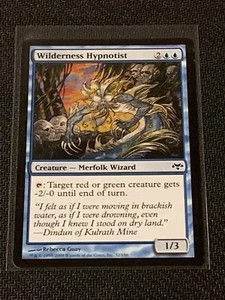 Magic the Gathering Eventide Wilderness Hypnotist - Picture 1 of 2