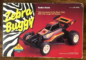 Vintage Radioshack Zebra Buggy With Original Box Tested And Working! - Picture 1 of 24