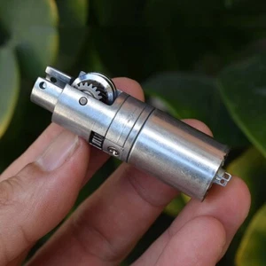 Mini 17mm Full Metal Gearbox Gear Motor DC 5V 6V Helical Gear Chain Disk Shaft - Picture 1 of 14