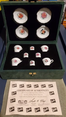 Conjunto de China Barbie de Vacaciones Juguetes Chilton de Colección Edición Coleccionable '88-'91 Certificado de Autenticidad Foto 1 de 4