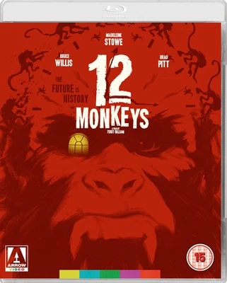 12 Monkeys Blu-ray (2018) Bruce Willis, Gilliam (DIR) cert 15 Quality guaranteed - Image 1 of 2