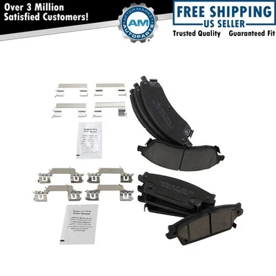 Pastillas de freno de cerámica para Cadillac CTS 2004-2009 SRX 2005-2008 STS 2006-2007 Foto 1 de 4